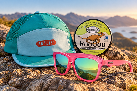 The Ultra Kit — Chafe Cream + Fractel Hat + Goodr Sunnies